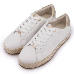 Online Baskets unies semelle corde Femme Femme Baskets, Sneakers
