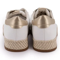 Online Baskets unies semelle corde Femme Femme Baskets, Sneakers