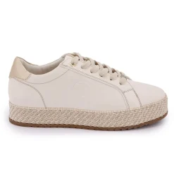 Clearance Baskets unies semelle corde Femme Femme Baskets, Sneakers