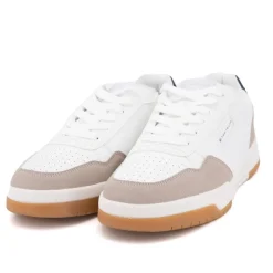 Clearance Baskets white navy effet daim semelle he Homme Homme Baskets, Sneakers