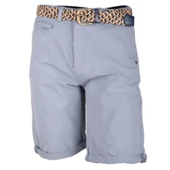 Online Bermuda bleu ciel avec ceinture Homme Homme Short, Bermuda