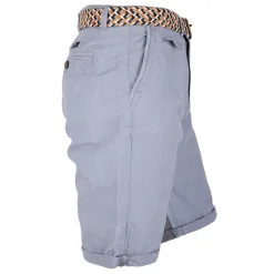 Online Bermuda bleu ciel avec ceinture Homme Homme Short, Bermuda