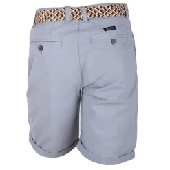 Online Bermuda bleu ciel avec ceinture Homme Homme Short, Bermuda