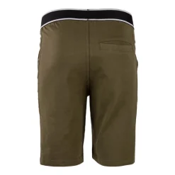 Outlet Bermuda buffa taille élastique liseré logo latéral Homme Homme Short, Bermuda