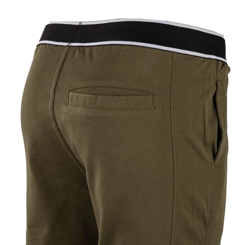 Outlet Bermuda buffa taille élastique liseré logo latéral Homme Homme Short, Bermuda