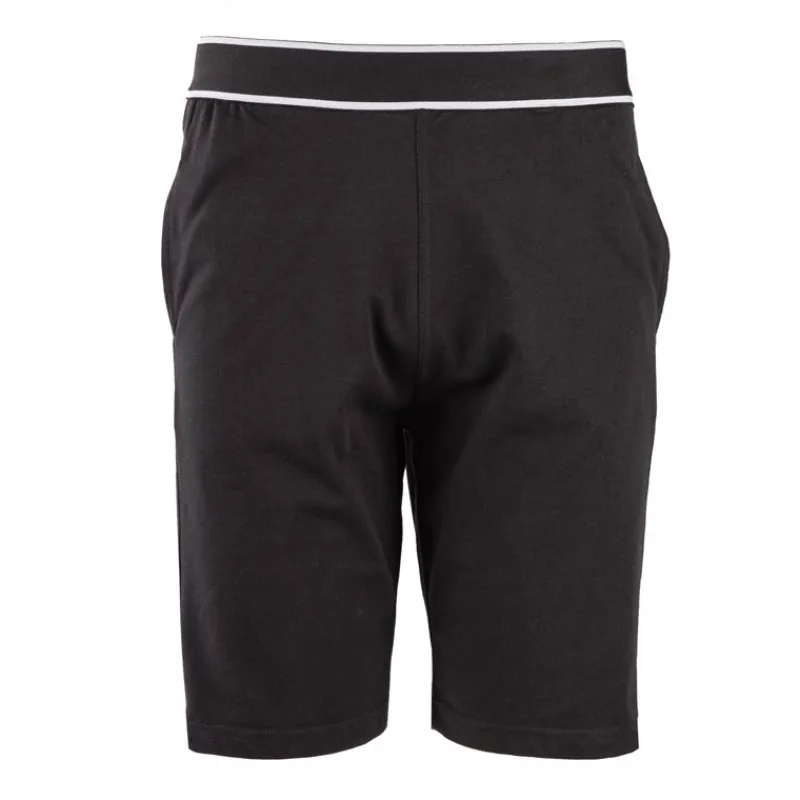 Sale Bermuda buffa taille élastique liseré logo latéral Homme Homme Short, Bermuda