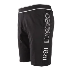Sale Bermuda buffa taille élastique liseré logo latéral Homme Homme Short, Bermuda