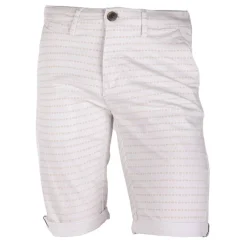 Outlet Bermuda chino à motif vigon white Homme Homme Short, Bermuda