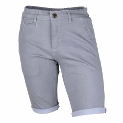 Outlet Bermuda chino coton stretch armuré Varen Homme Homme Short, Bermuda