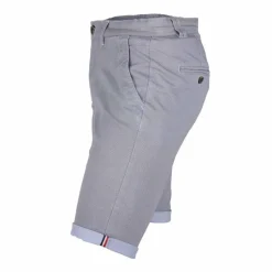 Outlet Bermuda chino coton stretch armuré Varen Homme Homme Short, Bermuda