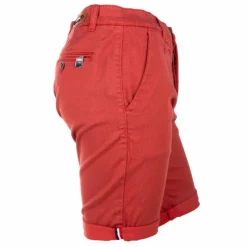 Clearance Bermuda chino coton stretch armuré Varen Homme Homme Short, Bermuda
