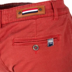 Clearance Bermuda chino coton stretch armuré Varen Homme Homme Short, Bermuda