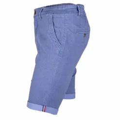 Clearance Bermuda chino coton stretch armuré Varen Homme Homme Short, Bermuda