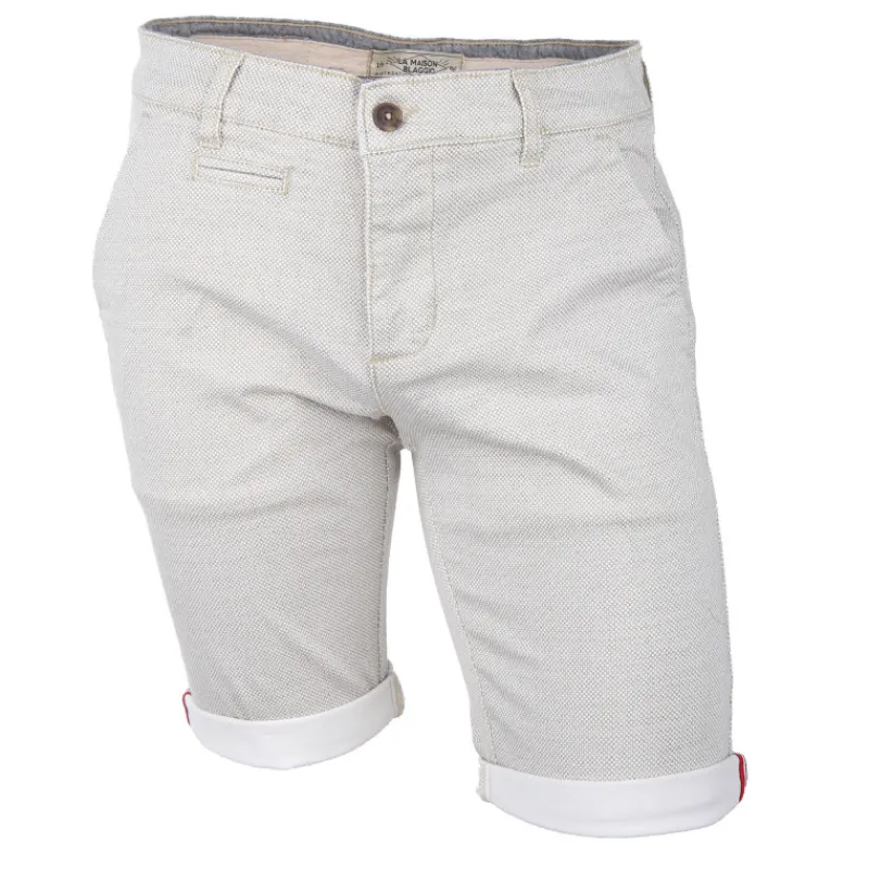 Best Bermuda chino coton stretch armuré Varen Homme Homme Short, Bermuda