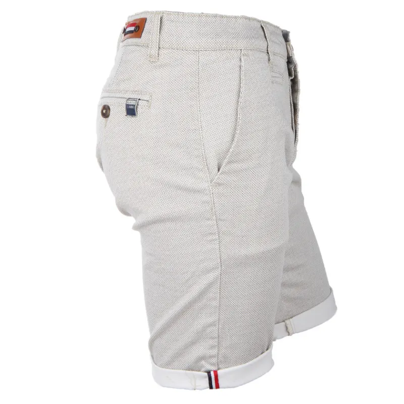 Best Bermuda chino coton stretch armuré Varen Homme Homme Short, Bermuda