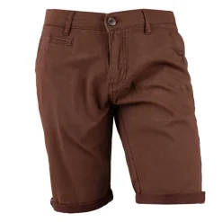 Outlet Bermuda chino coton stretch armuré Varen Homme Homme Short, Bermuda
