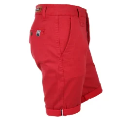 Outlet Bermuda chino coton stretch armuré Varen Homme Homme Short, Bermuda