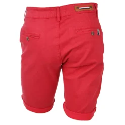 Outlet Bermuda chino coton stretch armuré Varen Homme Homme Short, Bermuda
