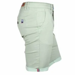 Outlet Bermuda chino coton stretch armuré Varen Homme Homme Short, Bermuda