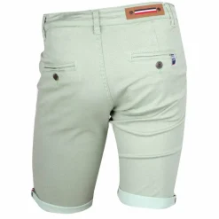 Outlet Bermuda chino coton stretch armuré Varen Homme Homme Short, Bermuda