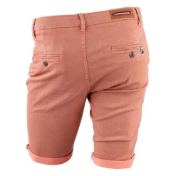New Bermuda chino coton stretch armuré Varen Homme Homme Short, Bermuda