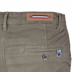 Discount Bermuda chino coton stretch armuré Varen Homme Homme Short, Bermuda
