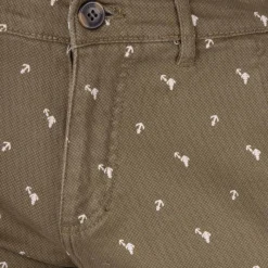 Outlet Bermuda chino imprime valon Homme Homme Short, Bermuda