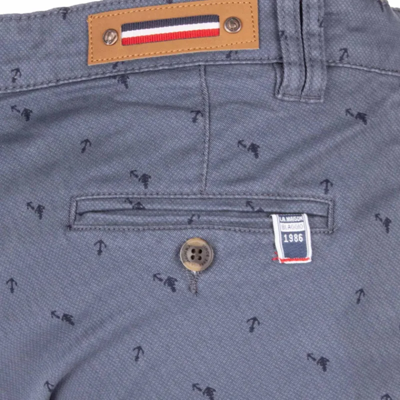 Online Bermuda chino imprime valon Homme Homme Short, Bermuda