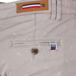 Clearance Bermuda chino imprime valon Homme Homme Short, Bermuda