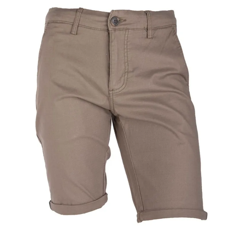 Clearance Bermuda chino uni vico Homme Homme Short, Bermuda