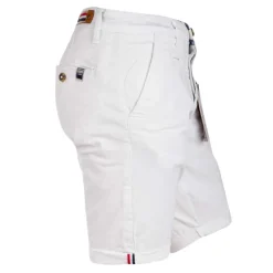 Online Bermuda chino venili coton stretch popeline revers gansé bouton Homme Homme Short, Bermuda