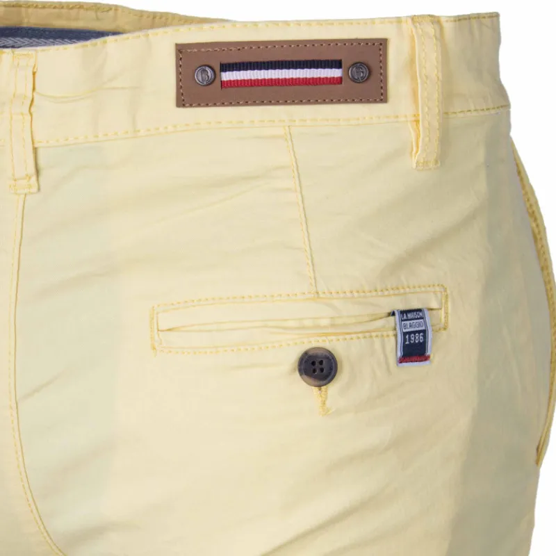 Online Bermuda chino venili coton stretch fermeture éclair Homme Homme Short, Bermuda