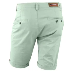 Sale Bermuda chino venili coton stretch fermeture éclair Homme Homme Short, Bermuda