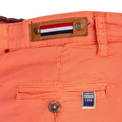 Sale Bermuda chino venili coton stretch popeline revers gansé bouton Homme Homme Short, Bermuda