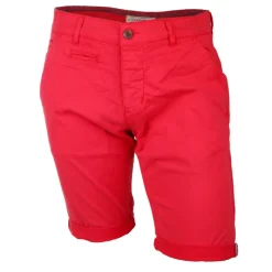 Discount Bermuda chino venili coton stretch popeline revers gansé bouton Homme Homme Short, Bermuda