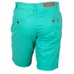 Discount Bermuda chino venili coton stretch popeline revers gansé bouton Homme Homme Short, Bermuda