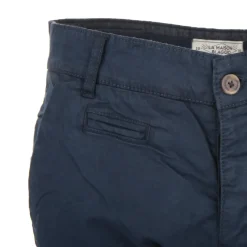 Outlet Bermuda chino venili coton stretch popeline revers gansé bouton Homme Homme Short, Bermuda