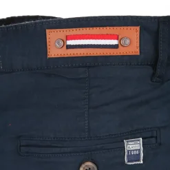 Outlet Bermuda chino venili coton stretch popeline revers gansé bouton Homme Homme Short, Bermuda