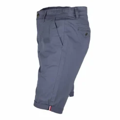 Discount Bermuda chino venili coton stretch popeline revers gansé bouton Homme Homme Short, Bermuda