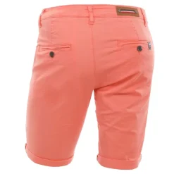 Outlet Bermuda chino venili coton stretch fermeture éclair Homme Homme Short, Bermuda