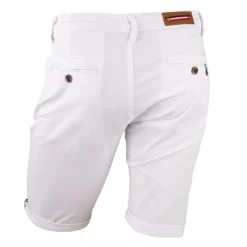 Online Bermuda chino venili coton stretch fermeture éclair Homme Homme Short, Bermuda
