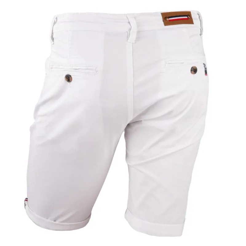 Online Bermuda chino venili coton stretch fermeture éclair Homme Homme Short, Bermuda