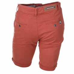 New Bermuda chino venili coton stretch fermeture éclair Homme Homme Short, Bermuda