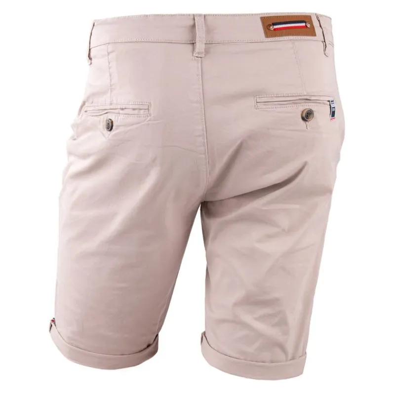 Online Bermuda chino venili coton stretch fermeture éclair Homme Homme Short, Bermuda