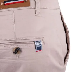 Online Bermuda chino venili coton stretch fermeture éclair Homme Homme Short, Bermuda