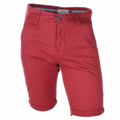 Hot Bermuda chino venili coton stretch fermeture éclair Homme Homme Short, Bermuda