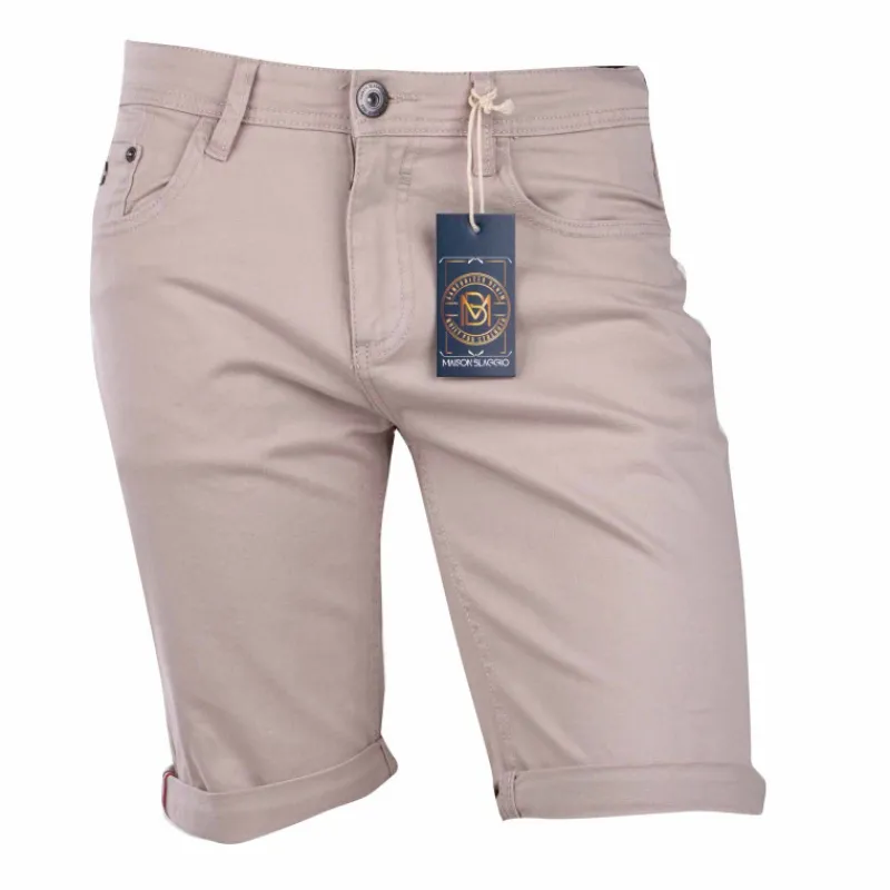 New Bermuda coton stretch 5 poches Valley Homme Homme Short, Bermuda