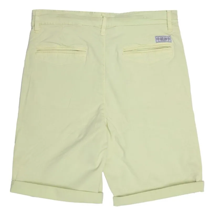 New Bermuda couleur unie avec corde avec ourlets Homme Homme Short, Bermuda
