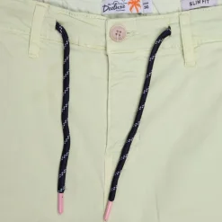 New Bermuda couleur unie avec corde avec ourlets Homme Homme Short, Bermuda