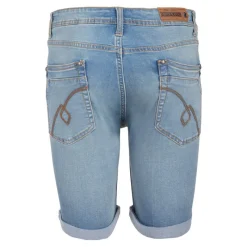 Outlet Bermuda denim vasto bleu délavé Homme Homme Short, Bermuda